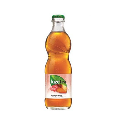 FUZETEA őszibarack-hibiszkusz 250ml