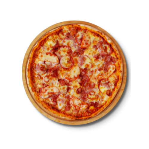 Nagy Sonkás-Kukoricás Pizza